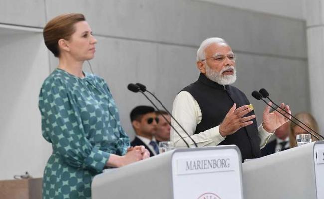 प्रधानमंत्री नरेन्द्र मोदी ने भारत-डेनमार्क व्यापार मंच में भागीदारी की