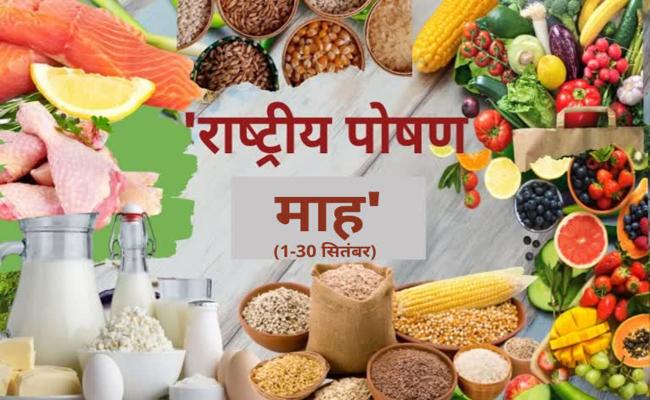 रायपुर : एक से 30 सितम्बर तक मनाया जाएगा राष्ट्रीय पोषण माह