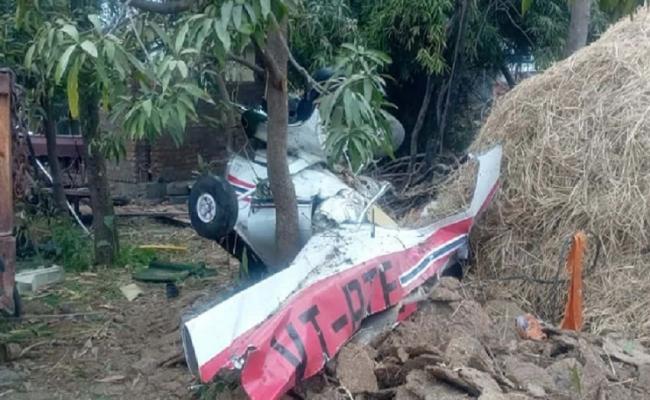 मप्र के रीवा में एयरक्राफ्ट हादसे में ट्रेनी पायलट की मौत