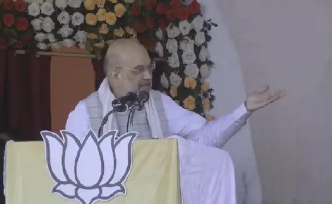 अमित शाह ने झारखंड के चाईबासा से 2024 का किया आगाज, कहा-फिर कमल खिलेगा