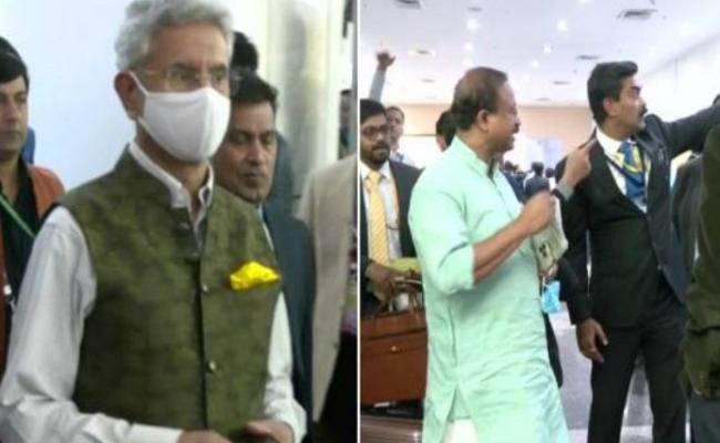 प्रवासी भारतीय सम्मेलनः इंदौर पहुंचे 900 मेहमान, विदेश मंत्री एस जयशंकर ने लिया तैयारियों का जायजा