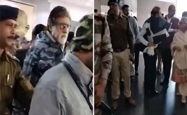 अमिताभ और जया बच्चन पहुंचे इंदौर, कोकिला बेन अंबानी अस्पताल का करेंगे लोकार्पण