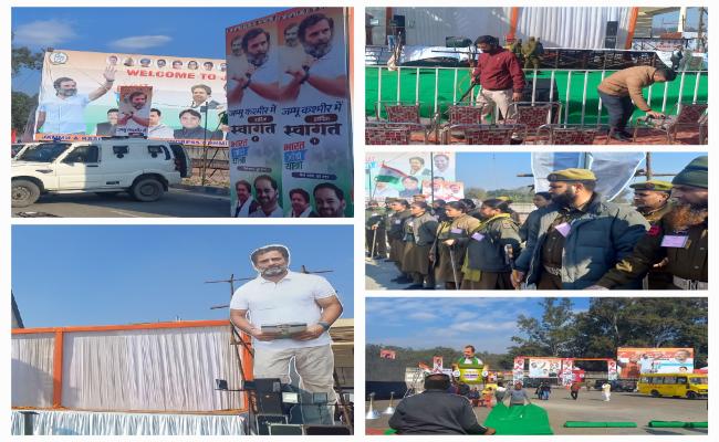 राहुल गांधी की भारत जोड़ो यात्रा को लेकर कार्यकर्ताओं में उत्साह, सुरक्षा के कड़े इंतजाम