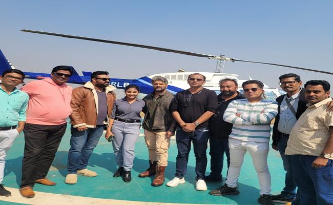 हेलीकॉप्टर शॉट के साथ खत्म हुई फिल्म 'संघर्ष 2' की शूटिंग