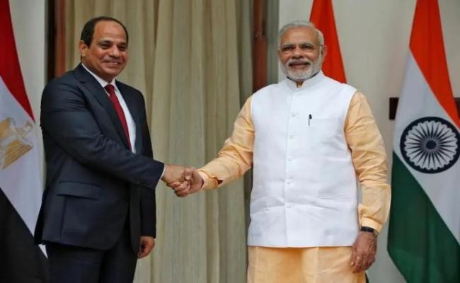 प्रधानमंत्री मोदी की मिस्र के राष्ट्रपति अल-सीसी से भेंट आज