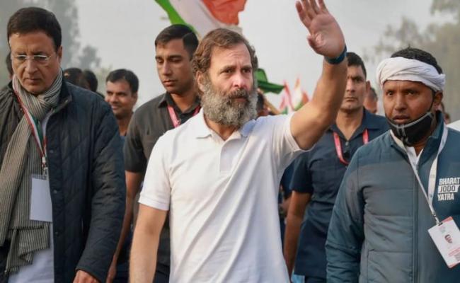 जम्मू-कश्मीर के रामबन में खराब मौसम और भूस्खलन के चलते कांग्रेस की भारत जोड़ो यात्रा रद्द