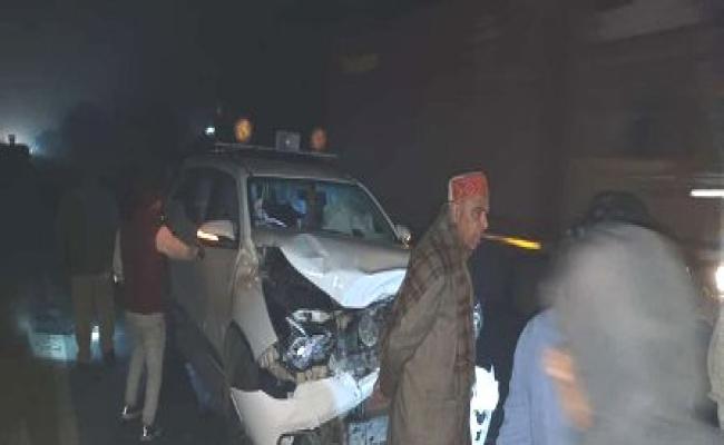 सड़क दुर्घटना में बाल-बाल बचे भाजपा सांसद जगदंबिका पाल