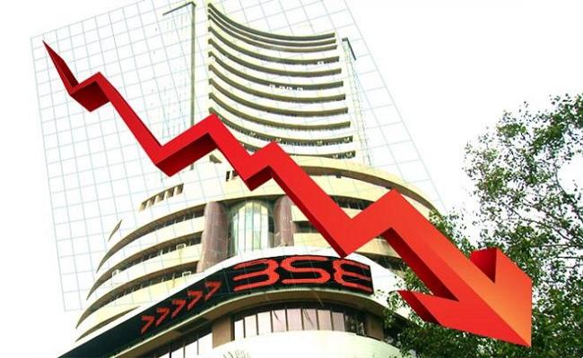 बजट से पहले शेयर बाजार में गिरावट, सेंसेक्स 227 अंक लुढ़का