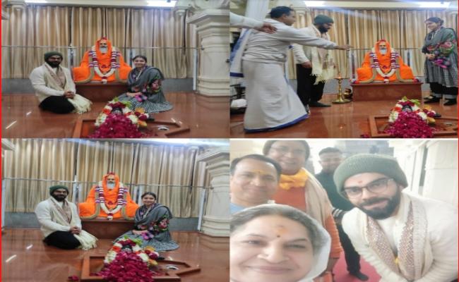 उत्तराखंड : स्टार बल्लेबाज कोहली अपनी पत्नी और मां के साथ पहुंचे तीर्थ नगरी ऋषिकेश