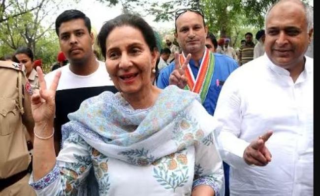 पटियाला से कांग्रेस सांसद परनीत कौर को कांग्रेस ने किया निलंबित