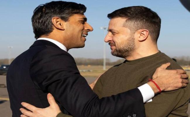 लंदन पहुंचे यूक्रेन के राष्ट्रपति, समर्थन के लिए ब्रिटिश सांसदों का जताया आभार