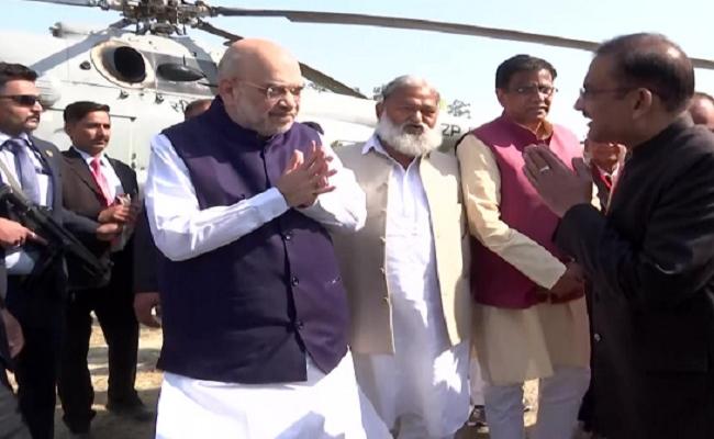 केंद्रीय गृहमंत्री शाह ने हरियाणा पुलिस को 'राष्ट्रपति निशान' प्रदान किया