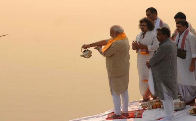 नमामि गंगे अभियान देश के विभिन्न राज्यों के लिए मॉडल के रूप में उभरा : प्रधानमंत्री मोदी