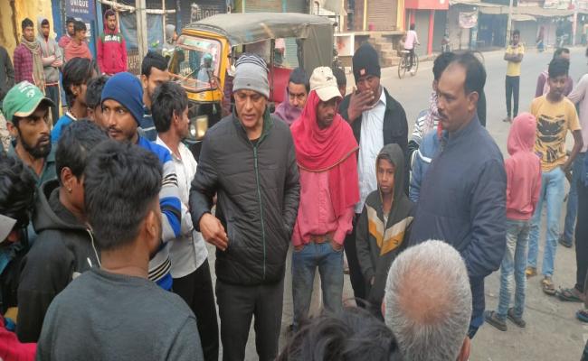 बिहार के बांका में अज्ञात वाहन की चपेट में आने से वृद्ध की मौत