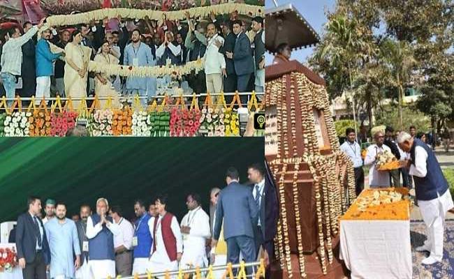 भाजपा ने हर चीज पर कब्जा कर लिया है : सीएम नीतीश