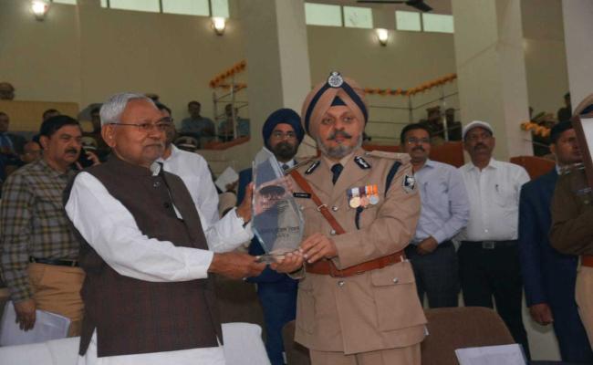 जब से काम करने का मौका मिला, पुलिस बल पर विशेष ध्यान दिया: नीतीश कुमार