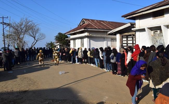 विधानसभा चुनावः नगालैंड में एक बजे तक 58.77 फीसदी मतदान