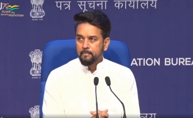 एजेंडा चला रहे विदेशी मीडिया संस्थानों से हमें लोकतंत्र समझने की जरूरत नहीं : अनुराग ठाकुर