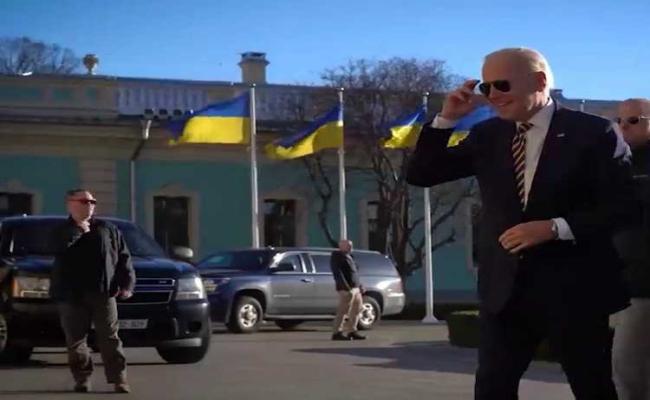 बाइडेन का कीव दौरा यूक्रेन को पड़ा भारी, खर्च हो गए 16 लाख डॉलर