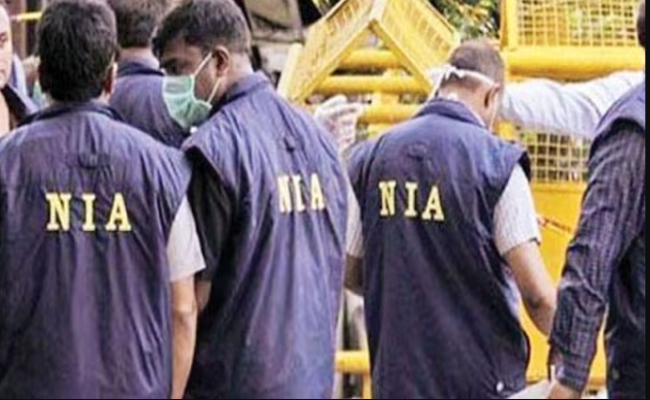 श्रीनगर में एनआईए का छापा