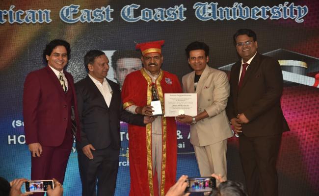 ओटीटी के बादशाह मनोज बाजपेयी को डॉक्टरेट की उपाधि से सम्मानित किया गया