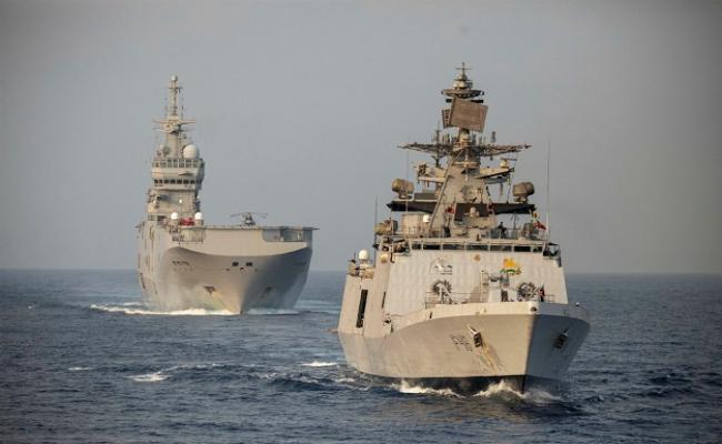 हिन्द महासागर क्षेत्र में क्वाड देशों की नौसेनाओं ने किया एक्सरसाइज 'ला पेरोस'