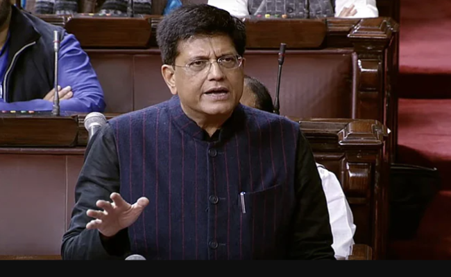 पीयूष गोयल की लोकसभा में हंगामा करने वालों सदस्यों को निलंबित करने की मांग