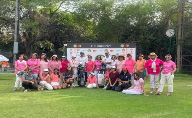 गोल्फर शिव कपूर ने गोल्फ क्लिनिक में महिला खिलाड़ियों को सिखाईं खेल की बारीकियां