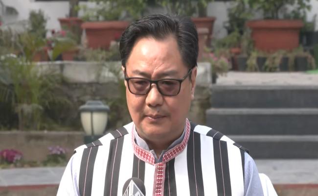 देश के खिलाफ बयान स्वीकार नहीं, कांग्रेस नेता मांगे माफी: किरण रिजिजू