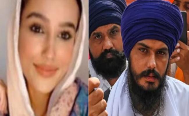 सामने आई अमृतपाल की पत्नी बोली, दस दिन से नहीं हुआ कोई संपर्क
