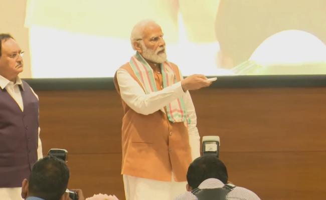 प्रधानमंत्री मोदी ने भाजपा के राष्ट्रीय कार्यालय विस्तार का डिजिटली किया उदघाटन