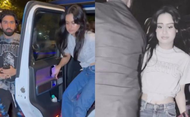 गाड़ी से उतरते ही बॉडीगार्ड से टकराईं निसा देवगन, वीडियो वायरल