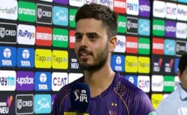 केकेआर के कप्तान नितीश राणा पर 12 लाख रुपये का जुर्माना