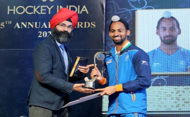 प्लेयर ऑफ द ईयर 2022 अवार्ड जीतने पर हार्दिक सिंह ने कहा-मेरी मेहनत रंग लाई