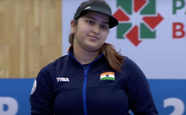 निशानेबाजी विश्व कप: रिदम सांगवान ने बाकू में 10 मीटर एयर पिस्टल में जीता कांस्य पदक