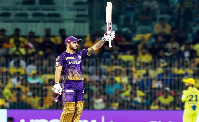 आईपीएल : केकेआर के कप्तान नीतिश राणा पर 24 लाख रुपये का जुर्माना