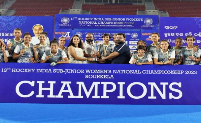 सब जूनियर महिला राष्ट्रीय हॉकी चैम्पियनशिप जीतने पर हरियाणा के कोच ने कहा-हमारी मेहनत रंग लाई