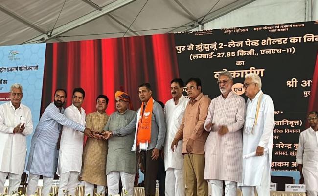 गडकरी ने राजस्थान को दी कई सौगातें