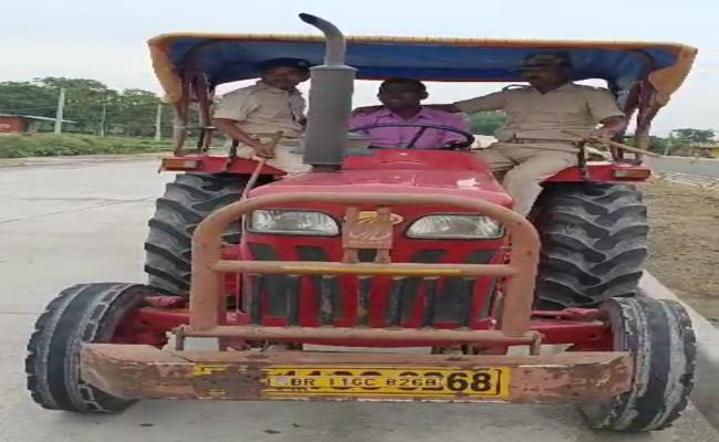 अवैध खनन परिवहन को लेकर खनन विभाग ने सात वाहन को किया जब्त