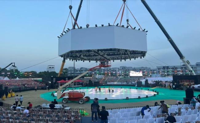 खेलो इंडिया यूनिवर्सिटी गेम्स : उद्घाटन समारोह के लिए पूरी तरह से तैयार हुआ लखनऊ