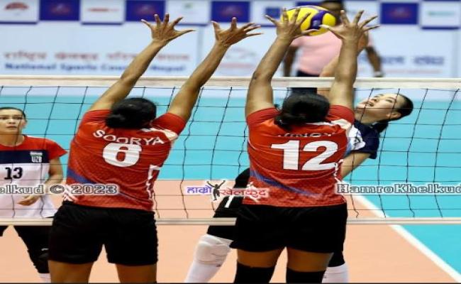 भारतीय महिला टीम वॉलीबॉल चैलेंज कप के फाइनल में