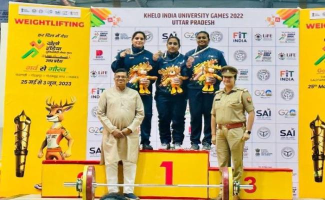 गुरु नानक देव ने चार-स्वर्ण पदक जीतते हुए शीर्ष पे क़ाबिज़ पंजाब से पदकों का अंतर कम किया