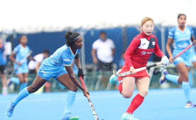 महिला जूनियर हॉकी एशिया कप : भारत ने कोरिया के खिलाफ 2-2 से ड्रॉ खेला