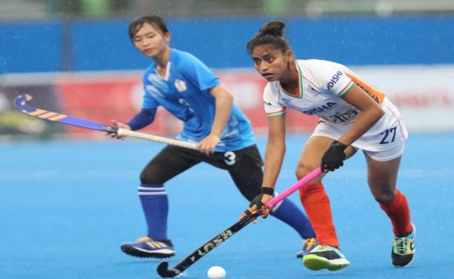 महिला जूनियर हॉकी एशिया कप : भारत सेमीफाइनल में, चीनी ताइपे को 11-0 से हराया