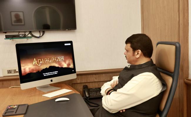 देवेंद्र फडणवीस ने फिल्म 'आदिपुरुष' की टीम को दी शुभकामनाएं