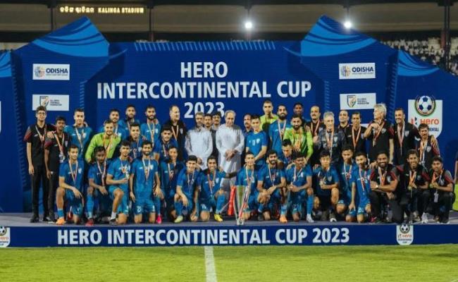 भारत ने जीता इंटरकॉन्टिनेंटल कप का खिताब, मुख्यमंत्री पटनायक ने की भारतीय टीम को एक करोड़ रुपये देने की घोषणा