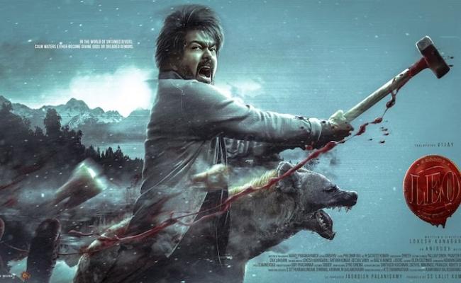 फिल्म 'लियो' का फर्स्ट लुक आउट, 19 अक्टूबर को सिनेमाघरों में रिलीज होगी