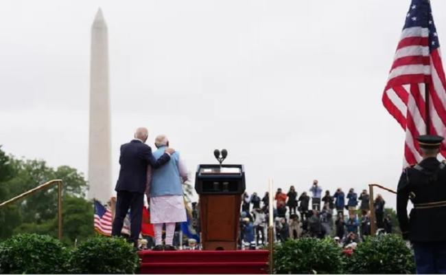 राजकीय रात्रिभोज के बाद जो बाइडन से बोले प्रधानमंत्री मोदी-अपने घर के दरवाजे खोलने के लिए धन्यवाद