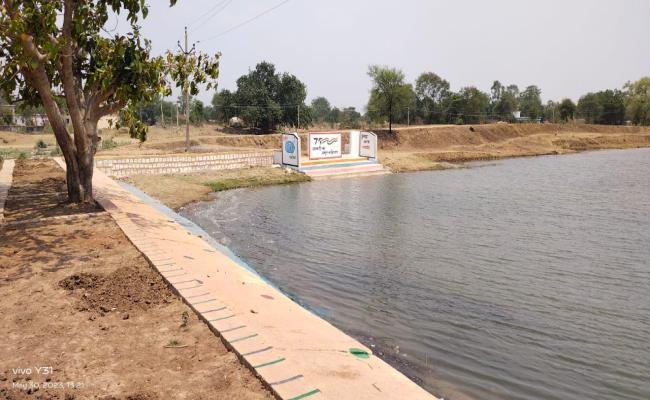 धमतरी-अमृत सरोवर निर्माण नई पीढ़ी के लिए प्रेरक साबित होगा