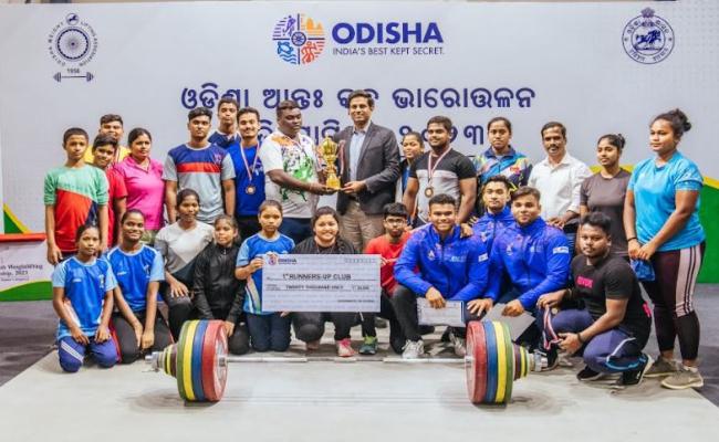 ऑल ओडिशा इंटर क्लब वेटलिफ्टिंग चैंपियनशिप: स्पोर्ट्स हॉस्टल भुवनेश्वर बना चैंपियन